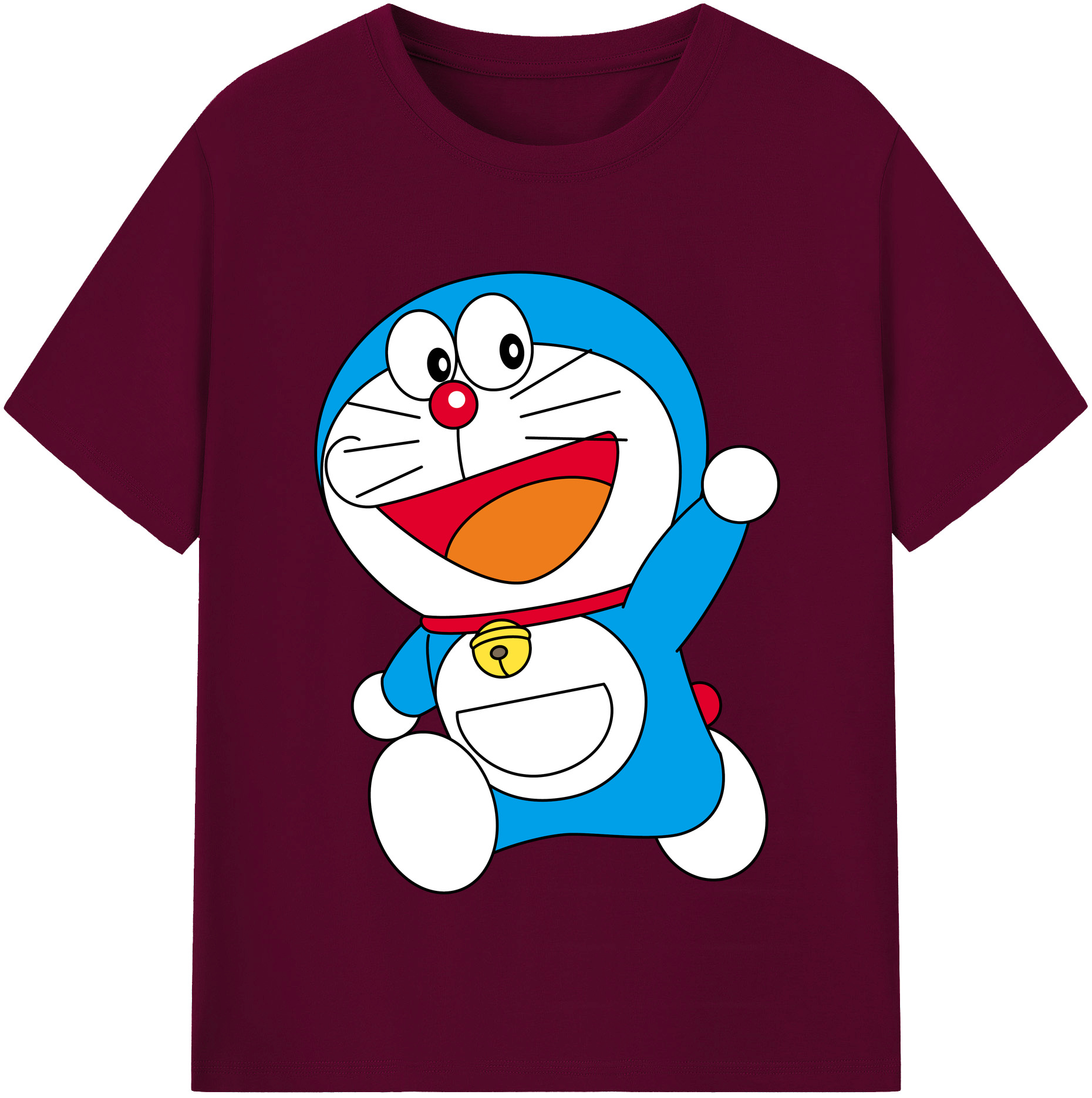 （画像用） ドラえもん Doraemon レディースカジュアルプリントTシャツ（綿100％）